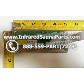 CIRCUIT BOARDS WITH  FACE PLATES - CIRCUIT BOARD  WITH FACEPLATE SUNETTE INFRARED SAUNA WHITE 3