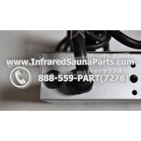 COMPLETE CONTROL POWER BOX 110V / 120V - COMPLETE CONTROL POWER BOX 110V / 120V SUNMATE INFRARED SAUNA STYLE 3 6