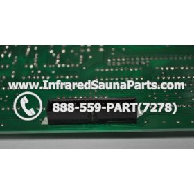 CIRCUIT BOARDS WITH  FACE PLATES - CIRCUIT BOARD WITH FACEPLATE ZENAWAKENING INFRARED SAUNA 06S10195 4