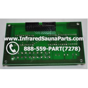 CIRCUIT BOARDS WITH  FACE PLATES - CIRCUIT BOARD WITH FACEPLATE VIDAL INFRARED SAUNA  WSP4 6