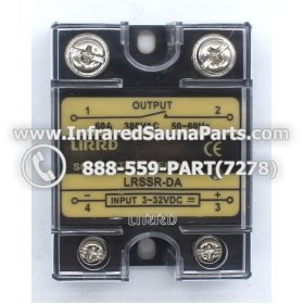 RELAYS / SOLID RELAYS - RELAYS  SOLID RELAY LIRRD LRSSR-DA 380VAC 60AMP 1