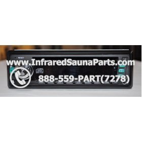 STEREOS - STEREO AM / FM / CD / AUX / MP3 PC3681 WITH GREEN BUTTONS 1