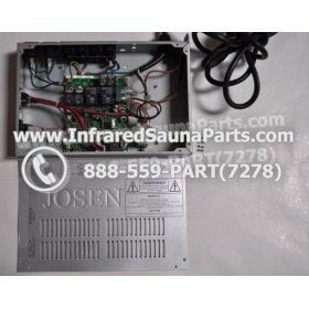 COMPLETE CONTROL POWER BOX 220V / 240V - COMPLETE CONTROL POWER BOX 220V / 240V MASTERSAUNA INFRARED SAUNA STYLE 3 15