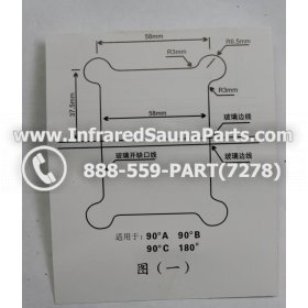 DOOR HINGES - GLASS DOOR HINGE STYLE 11 COMPLETE SET 8