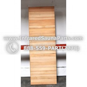 WOOD BACKRESTS - HEMLOCK WOOD BACKREST ( 39.5" x 39" ) 6