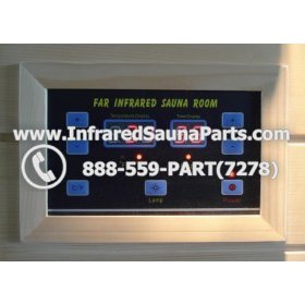 CIRCUIT BOARDS WITH  FACE PLATES - CIRCUIT BOARD WITH FACE PLATE CRYSTAL SAUNA AND ALL WIRING 1