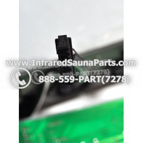 COMPLETE CONTROL POWER BOX WITH CONTROL PANEL - COMPLETE CONTROL POWER BOX MASTERSAUNA INFRARED SAUNA STYLE 2 WITH TWO CONTROL PANELS 6