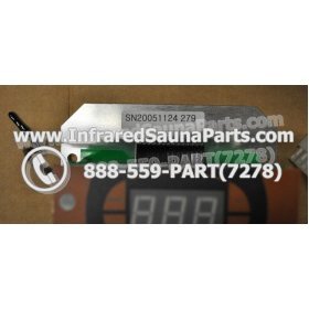 COMPLETE CONTROL POWER BOX WITH CONTROL PANEL - COMPLETE CONTROL POWER BOX SUNLIGHT 110V  220V SN20051124185 WITH CIRCUIT BOARD SN 20051124279 AND FACEPLATE AND REMOTE CONTROL 12