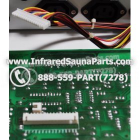 COMPLETE CONTROL POWER BOX WITH CONTROL PANEL - COMPLETE CONTROL POWER BOX GAIA INFRARED SAUNA STYLE 4 WITH TWO CONTROL PANELS 5