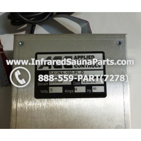 COMPLETE CONTROL POWER BOX WITH CONTROL PANEL - COMPLETE CONTROL POWER BOX EZE INFRARED SAUNA WITH CONTROL PANEL 12