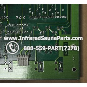 CIRCUIT BOARDS WITH  FACE PLATES - CIRCUIT BOARD WITH FACEPLATE PRECISION THERAPY INFRARED SAUNA LYQPCB 10