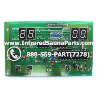 CIRCUIT BOARDS / TOUCH PADS - CIRCUIT BOARD  TOUCHPAD HEALTHLAND INFRARED SAUNA LYQPCB 1